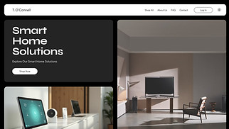 eCommerce website templates - Home Tech Store (Modern)