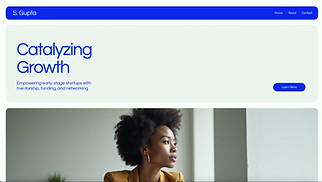 Technology & Apps website templates - Accelerator (Modern)