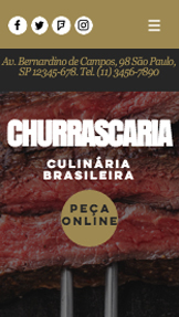 Restaurantes e Comida website templates – Churrascaria