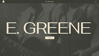  website templates - Jazz Singer (Sophisticated)