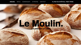 Templates de sites web Cafés et Boulangeries - Boulangerie