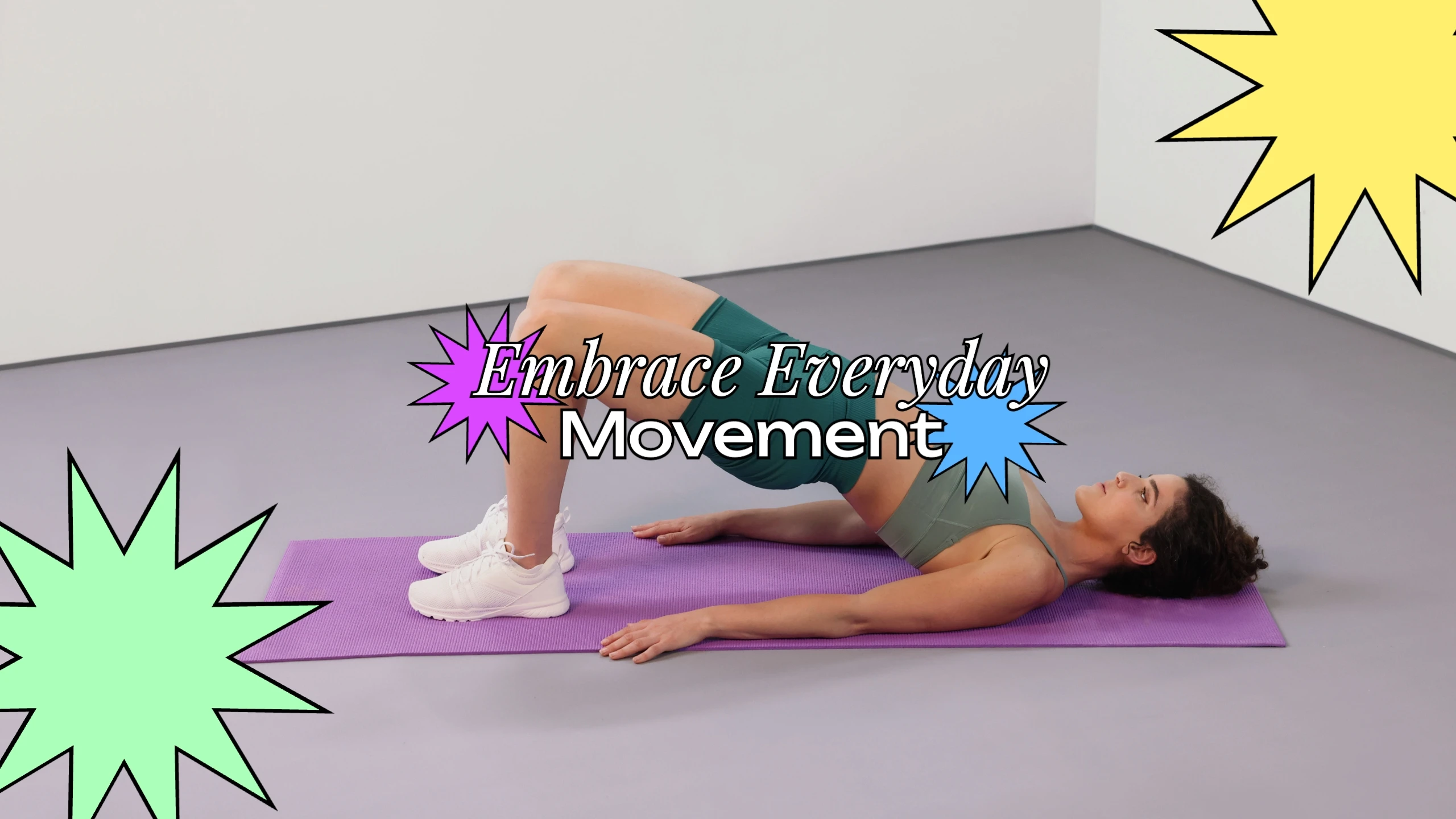 Retro Neon Health & Fitness YouTube Banner