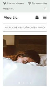 Templates de Loja Virtual - Loja de roupas