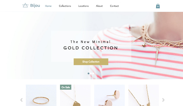 Jewelry Accessories Website Templates | Store | Wix.com