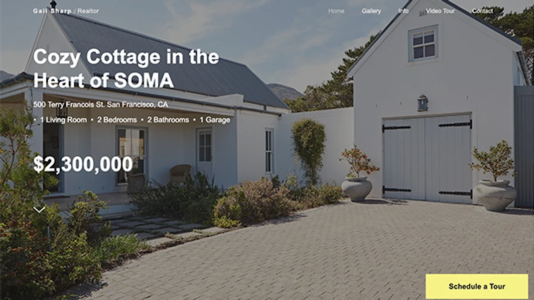 Real Estate Landing Page