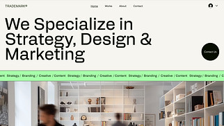 All website templates - Marketing Agency (Outline)