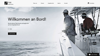 Reiseagentur Website-Vorlagen - Angel-Charter 