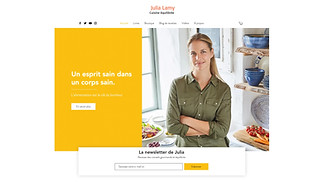 Templates de sites web Tous - Nutritionniste