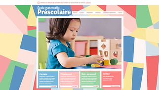 Templates de sites web Écoles - Garderie