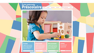 Templates de sites web Éducation - Garderie