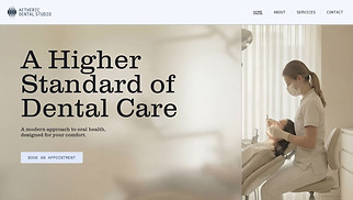 Template siti web Tutto - Dentista (Strutturato)