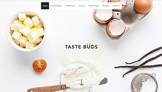 Restaurants & Food website templates - Cooking School
